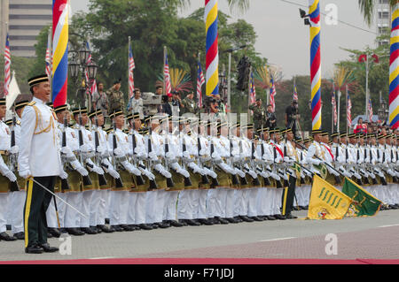 15. Oktober 2014 - Malaysia - System von Royal guard, 16 September - Hari Merdeka (Unabhängigkeitstag) Kuala Lumpur, Malaysia (Credit-Bild: © Andrey Nekrassow/ZUMA Wire/ZUMAPRESS.com) Stockfoto