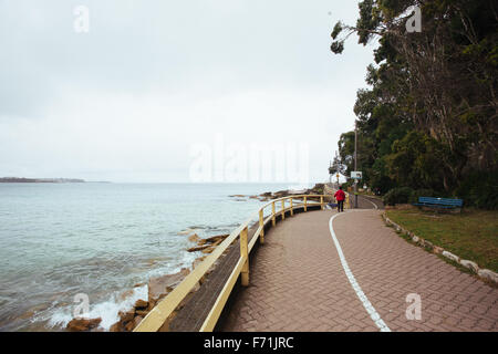 Manly Beach coastal walk Sydney Australien Stockfoto