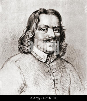 John Bunyan, 1628 – 1688.  Englischer Schriftsteller und Baptisten-Prediger. Stockfoto