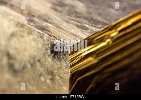 Eisen-Pyrit-Würfel Stockfoto