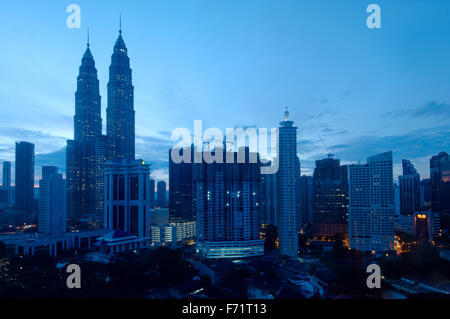 Petronas Twin Towers, Kuala Lumpur, Malaysia Stockfoto