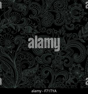 Vektor nahtlose floralen Muster Stock Vektor