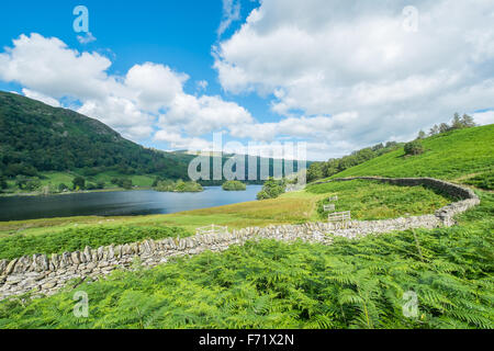 Landscape of Rydal Water in the Lake District. Stockfoto