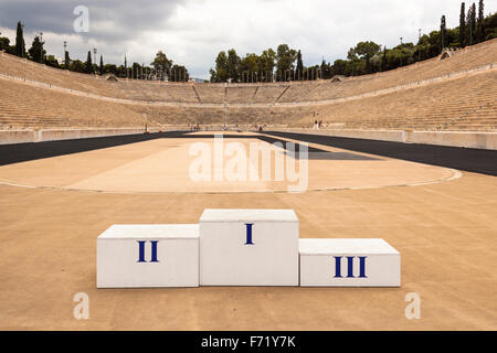 Olympia Stadion, original modernen Olympiastadion, Athen, Griechenland Stockfoto