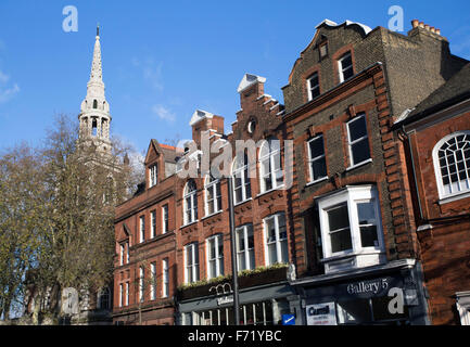 St. Marien Kirche, Upper Street, Islington, London Stockfoto