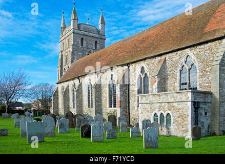 St. Nicholas Church, New Romney, Romney Marsh, Kent UK Stockfoto