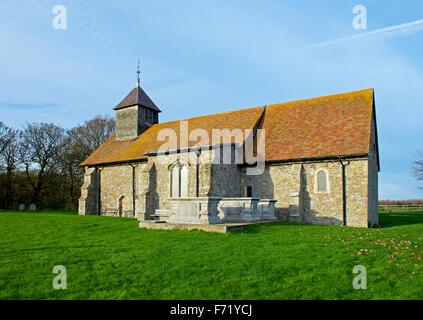 Die Kirche St. Thomas der Apostel, Harty, Isle of Sheppey in Kent, England UK Stockfoto