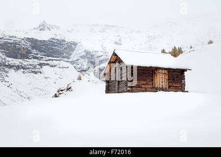 Chalet am Fleißtal, Nationalpark Hohe Tauern, Österreich, Europa Stockfoto