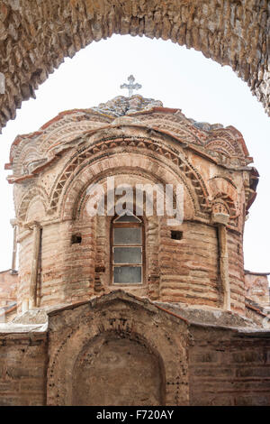 Kirche der Heiligen Apostel, im Dorf Pyrgi, Chios, Griechenland Stockfoto