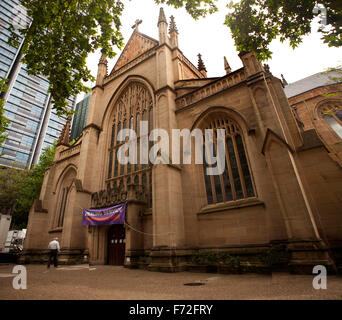St. Andrew's Cathedral, Saint Andrews Cathedral, Sydney, NSW, New South Wales, Australien Stockfoto