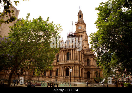 Sydney Town Hall, Town Hall, Sydney, NSW, New South Wales, Australien Stockfoto