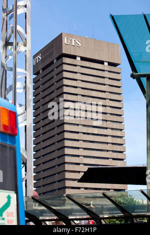 UTS Tower, UTS-Gebäude, University of Technology, Sydney, NSW, New South Wales, Australien Stockfoto