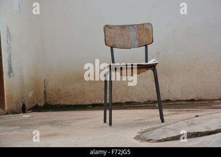 zusammengesetzte Stuhlart oldschool Stockfoto