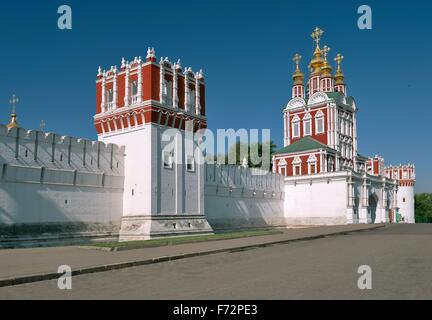 Novodevichy Kloster in Moskau Stockfoto