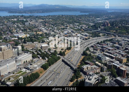 Seattle Downtown von Columbia Center, Seattle, Washington State, USA Stockfoto