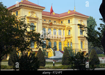 Ehemaliger Präsidentenpalast in Hanoi, Vietnam Stockfoto