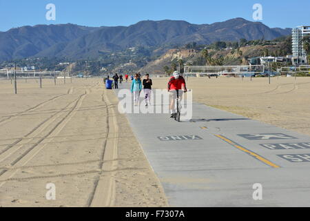 Malibu Strand in Südkalifornien Stockfoto