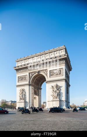 Frankreich, Paris, Arc de Triomphe de l ' Etoile Stockfoto