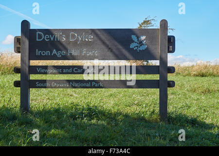Die Devils Dyke South Downs National Park East Sussex England Vereinigtes Königreich UK Stockfoto