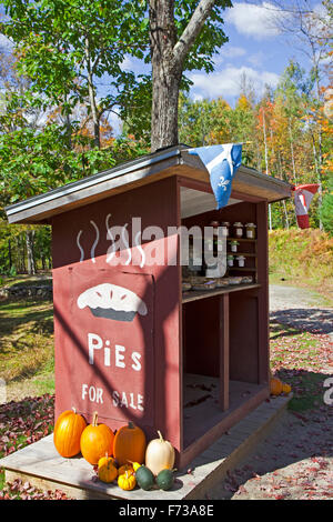 Road-Imbiss-Stand, nordwestlichen Maine Stockfoto