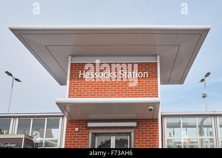 Gebetstanz Bahnhof, West Sussex England Vereinigtes Königreich UK Stockfoto