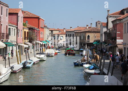 Burano, Venedig, Italien Stockfoto