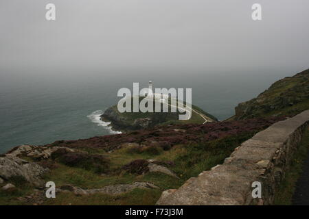 South Stack Leuchtturm, Holyhead Anglesey Stockfoto