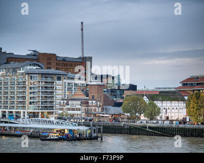 Shakespeares Globe Theatre in London, Großbritannien Stockfoto