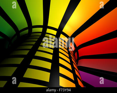 Abstrakte bunten Hintergrund Stockfoto