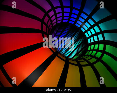 Abstrakte bunten Hintergrund Stockfoto