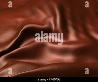 Wellen-Leder-Textur-Hintergrund Stockfoto