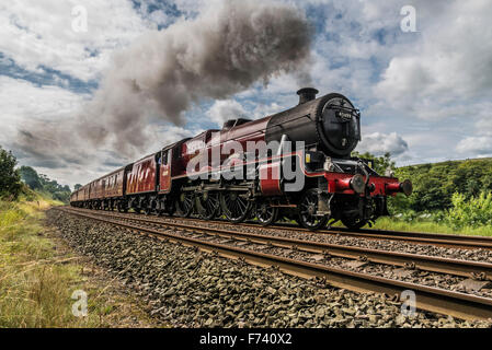 Die Fellsman Dampfzug Galatea Stockfoto