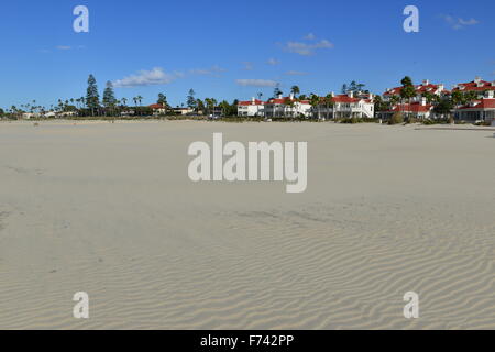 Hotel del Coronado Beach front Hotel in der Stadt Coronado Stockfoto