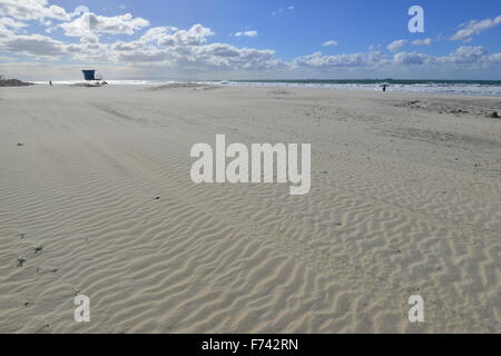 Coronado Beach in San Diego an einem Novembertag. Stockfoto