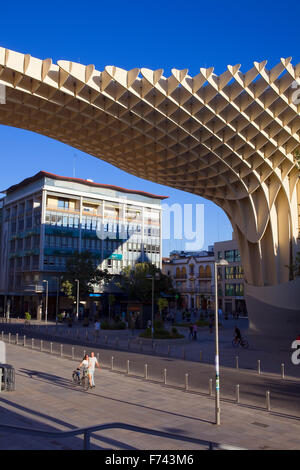 Metropol Parasol in Plaza De La Encarnación, Sevilla, Andalusien, Spanien Stockfoto