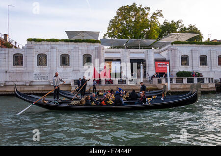 Peggy Guggenheim Collection Kunstgalerie am Canal Grande in Venedig, Italien Stockfoto