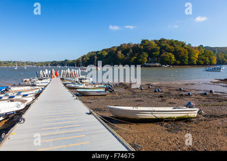 Das malerische Dorf Dittisham auf der River Dart South Hams Devon England UK Europe Stockfoto