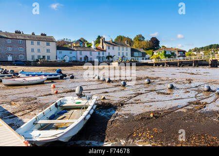 Das malerische Dorf Dittisham auf der River Dart South Hams Devon England UK Europe Stockfoto