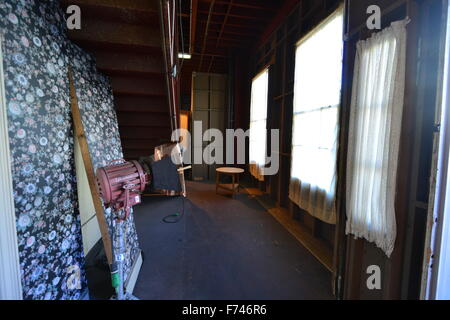 Straße Film setzt in den Paramount Studios in Los Angeles. Stockfoto