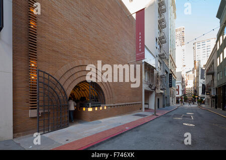 San Francisco nur Frank Lloyd Wright Gebäude, Maiden Lane, Kalifornien, USA Stockfoto