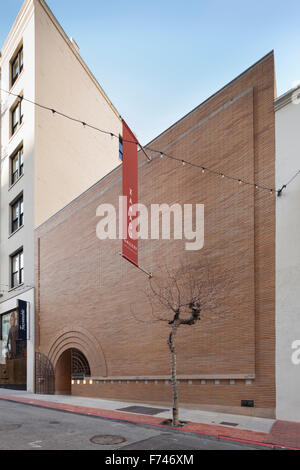 San Francisco nur Frank Lloyd Wright Gebäude, Maiden Lane, Kalifornien, USA Stockfoto