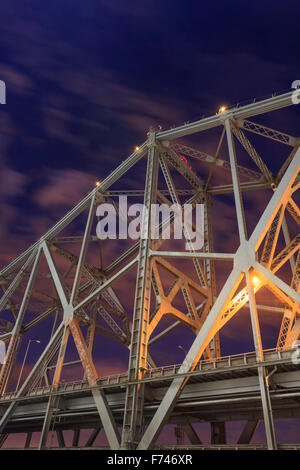 Neue Ost erstrecken sich von Oakland Bay Bridge, San Francisco, Kalifornien, USA. Stockfoto