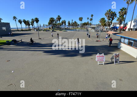Muscle Beach Kalifornien Stockfoto