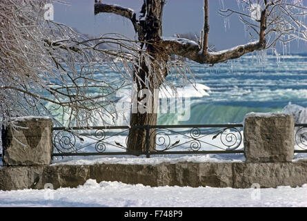 Nordamerika, Kanada, Ontario, Niagarafälle, Horseshoe Falls Stockfoto