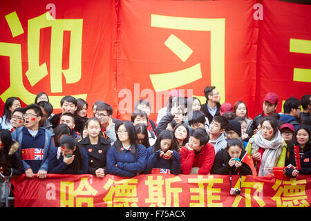 Präsident der Volksrepublik China, Generalsekretär der kommunistischen Partei und Vorsitzender der zentralen Militärkommission C Stockfoto