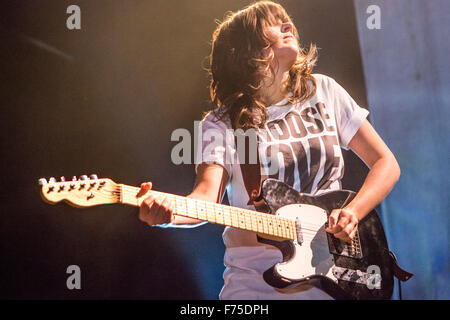 Das Forum, Kentish Town, London, UK 25. November 2015, Courtney Barnett erklingt in The Forum, Kentish Town Courtney Barnett Courtney Barnett an die Forum-Credit: Richard Soans/Alamy Live News Stockfoto