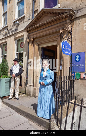 Jane Austen Zentrum 40 Gay Street in Bath, Somerset England Vereinigtes Königreich UK Stockfoto