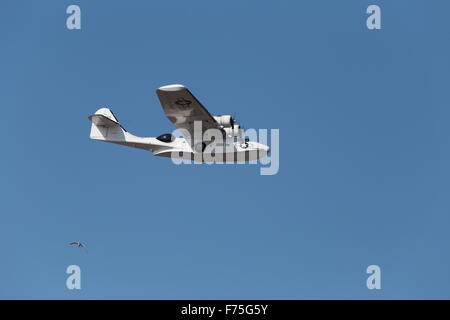 Canadian Vickers Limited PBV-1A Catalina Flugboot (UK Registrierung G-PBYA). Stockfoto