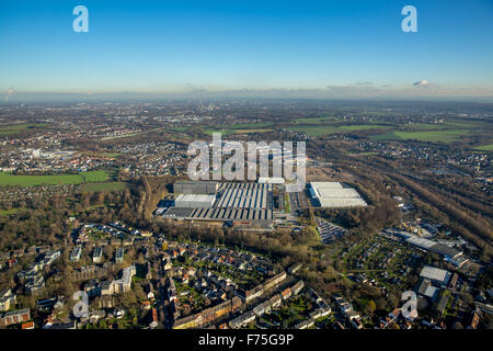 Abriss-Opel-Werk 2 und 3 in Langendreer, Bochum, Ruhrgebiet, Nordrhein-Westfalen, Deutschland, Europa, Luftaufnahme, Stockfoto