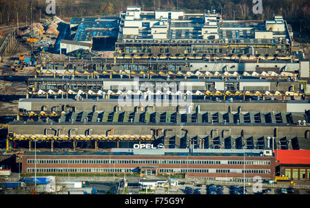 Abriss-Opel-Werk 2 in Langendreer, Bochum, Ruhr und Umgebung, Nordrhein-Westfalen, Deutschland, Europa, Luftaufnahme, Vögel-Augen-Blick Stockfoto